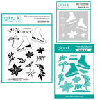 Gina K Designs Season of Joy Stamps Dies and Stencil