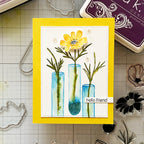Gina K Designs Second Chances Stamps and Dies Bundle lhdie0490 hello friend