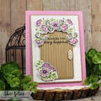 Gina K Designs Secret Garden Stamps lh53 Wishing You Every Happiness