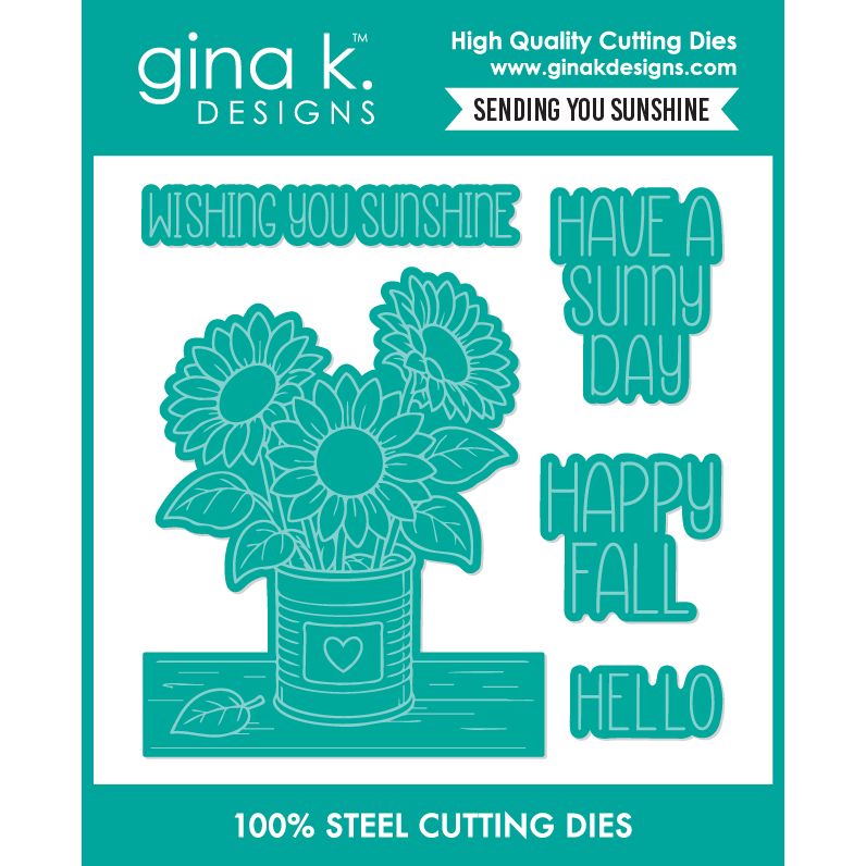 Gina K Designs Sending You Sunshine Dies die0808