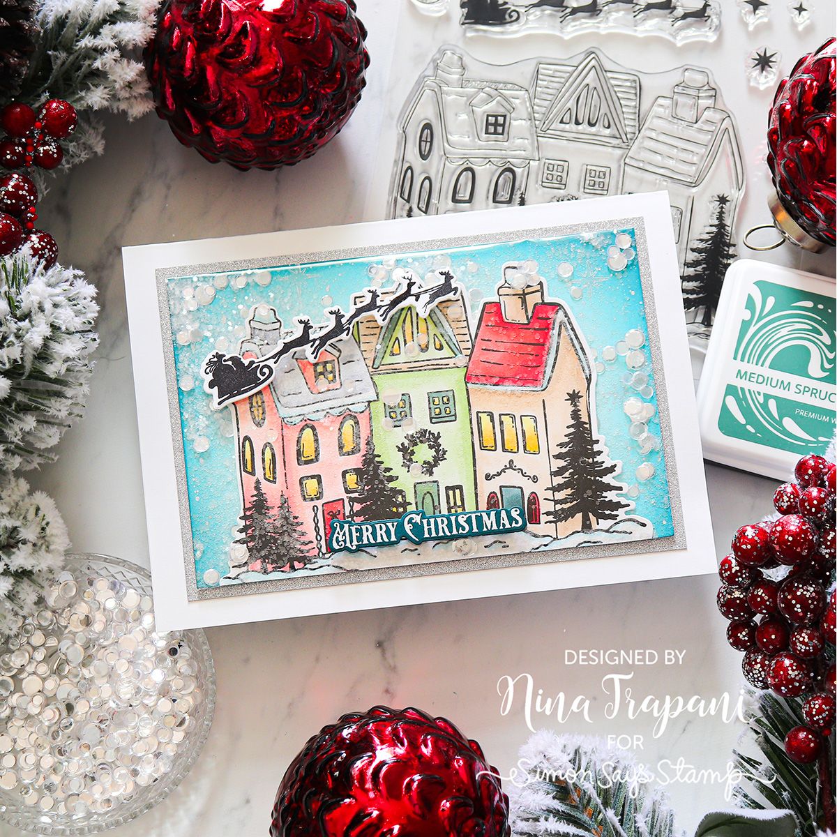 Gina K Designs Cozy Winter Wishes Stamps and Dies – Simon Says Stamp