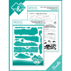 Gina K Designs Serene Seascapes Stamps and Dies Bundle mmdie0491