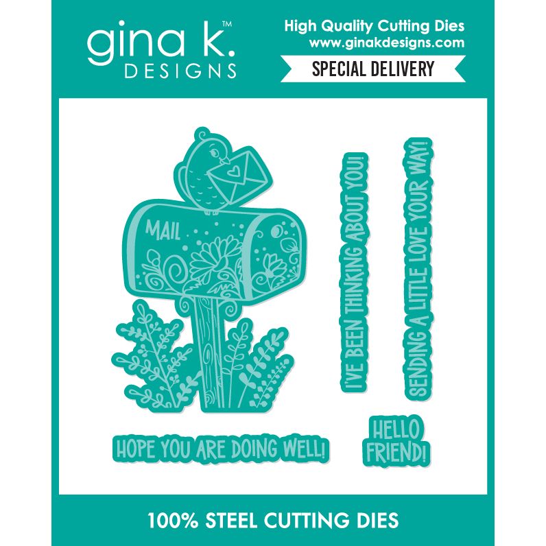 Gina K Designs Special Delivery Dies die0716