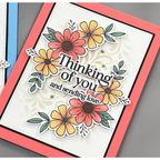 Gina K Designs Spring Clusters Layering Stencils gkdst93 toy
