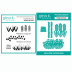 Gina K Designs Springy Sketches Stamps and Dies
