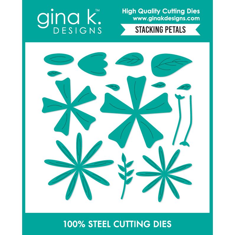 Gina K Designs Stacking Petals Dies dwdie0795
