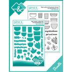 Gina K Designs Sweet Succulents Stamps and Dies Bundle bsdie0503