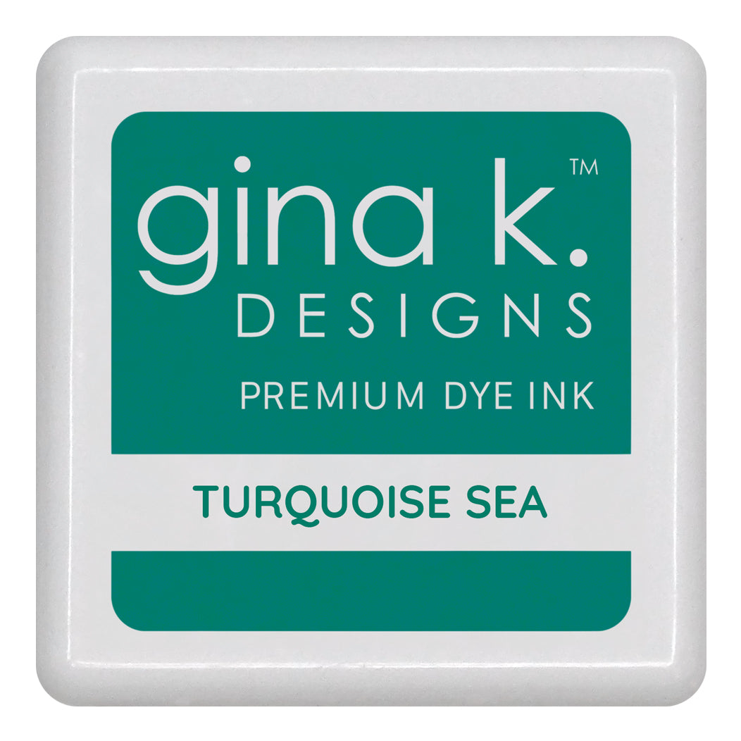 Gina K Designs TURQUOISE SEA Color Companions Mini Ink Pad CUBE16