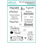 Gina K Designs Teacher Appreciation Stamps dw35