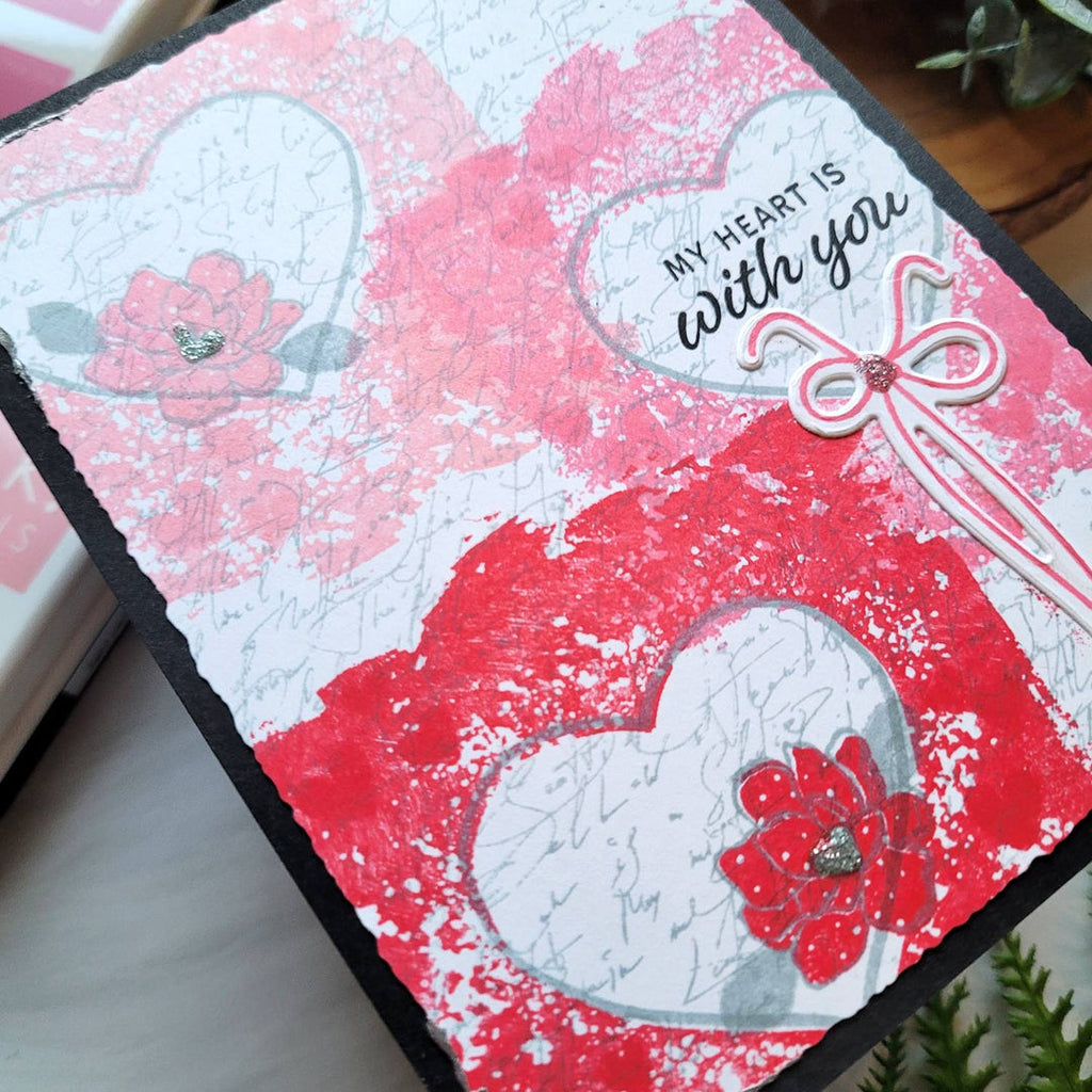 Gina K Designs The Greatest Gift Stamps and Dies Bundle lhdie0483 my heart