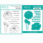 Gina K Designs Time to Bloom Stamps and Dies