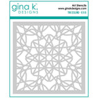 Gina K Designs Tin Ceiling Stencil gkdst101