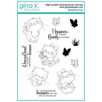 Gina K Designs Treasured Kittens Stamps dg10