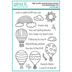 Gina K Designs Up, Up, and Away Stamps bs75