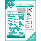 Gina K Designs Vintage Spring Stamps and Dies Bundle gkdie0520