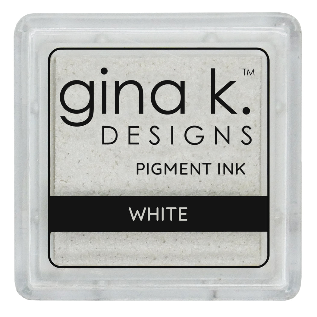 Gina K Designs WHITE Color Companions Mini Ink Pad CUBE31