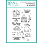 Gina K Designs We Go Together Stamps gkd335