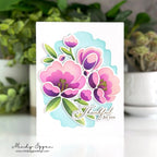 Gina K Designs Whimsical Primrose Dies and Stencils Bundle die0525 Thankful for You