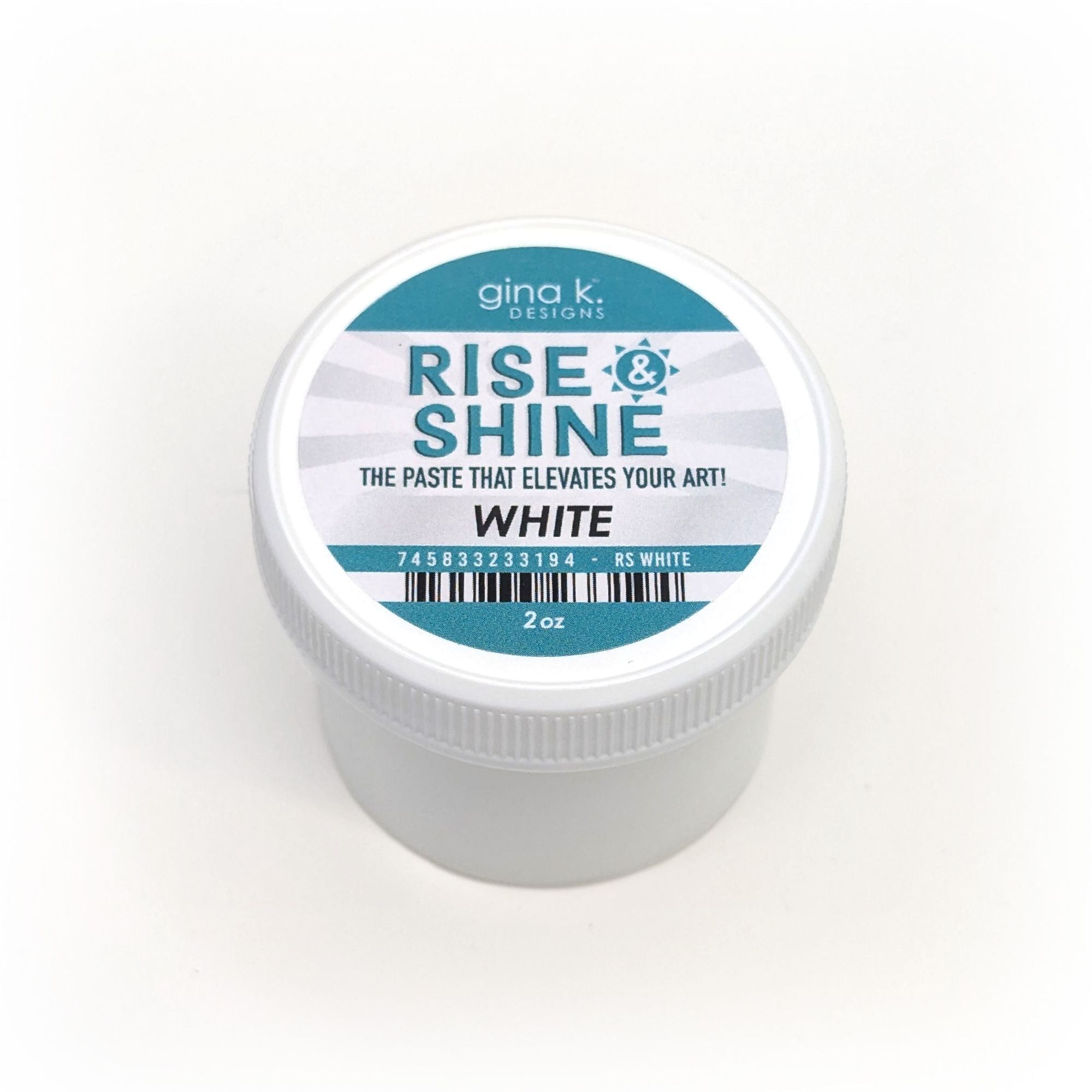 Gina K Designs White Rise and Shine Stencil Paste rsp3