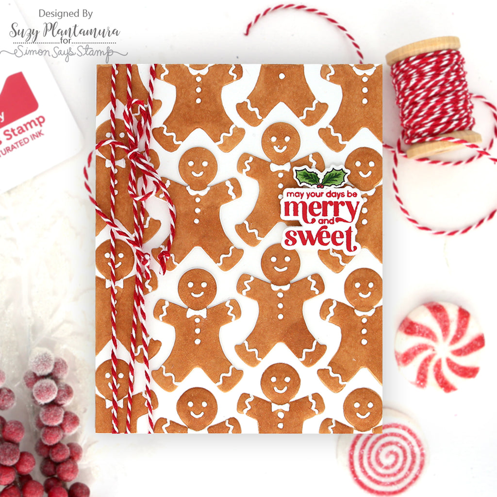 Simon Says Stamp Festive Fun Collection I Want It All Embossing Folders set894rf