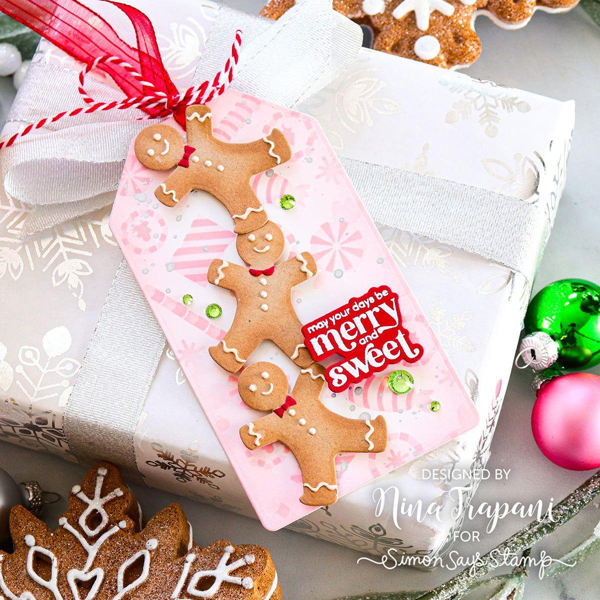 Simon Says Stamp Stencils Holiday Candies 1031st Christmas Tag | color-code:ALT04