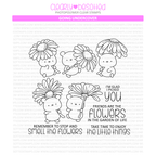 Clearly Besotted Going Undercover Clear Stamps