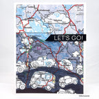 Simon Says Clear Stamps Going Places 1246ss Friend Like You Travel Card