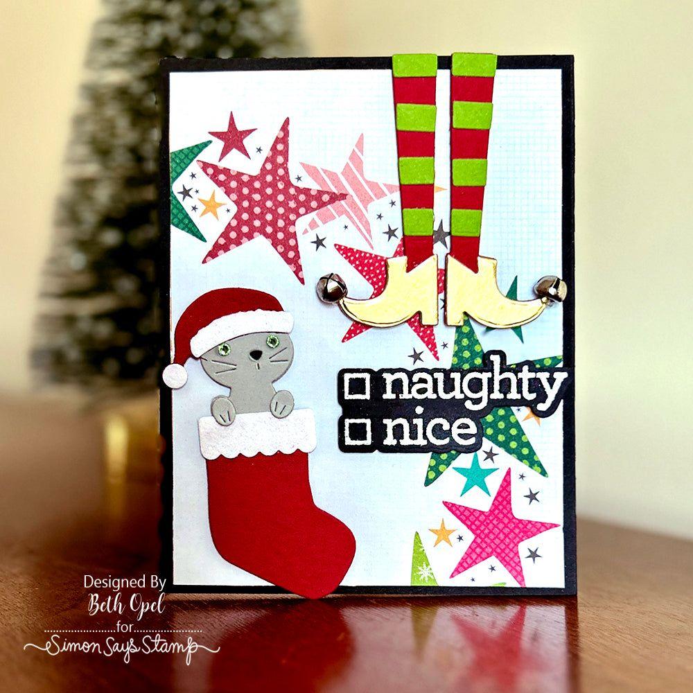 Simon Says Stamp 8 Sheets Cardstock Matte Gold ssp1035 Christmas Card