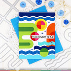 Waffle Flower Abstract Shapes Dies 421460 fun shapes