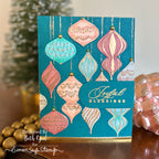 Simon Says Clear Stamps Graceful Holiday Greetings sss302759c All The Joy Christmas Card