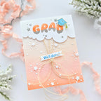 Simon Says Clear Stamps Grad Balloons 3051ssc Celebrate Grad Card