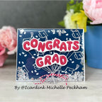 Simon Says Clear Stamps Grad Balloons 3051ssc Celebrate Grad Card