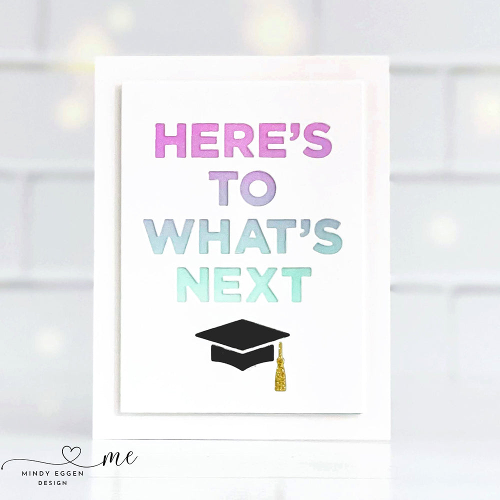 CZ Design Grad Cover Plate Wafer Die czd235 Celebrate Grad Card | color-code:ALT05