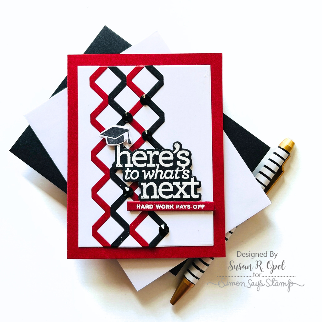 CZ Design Stamps and Dies Grad Basics set992gb Moments in Time Graduation Card | color-code:ALT06