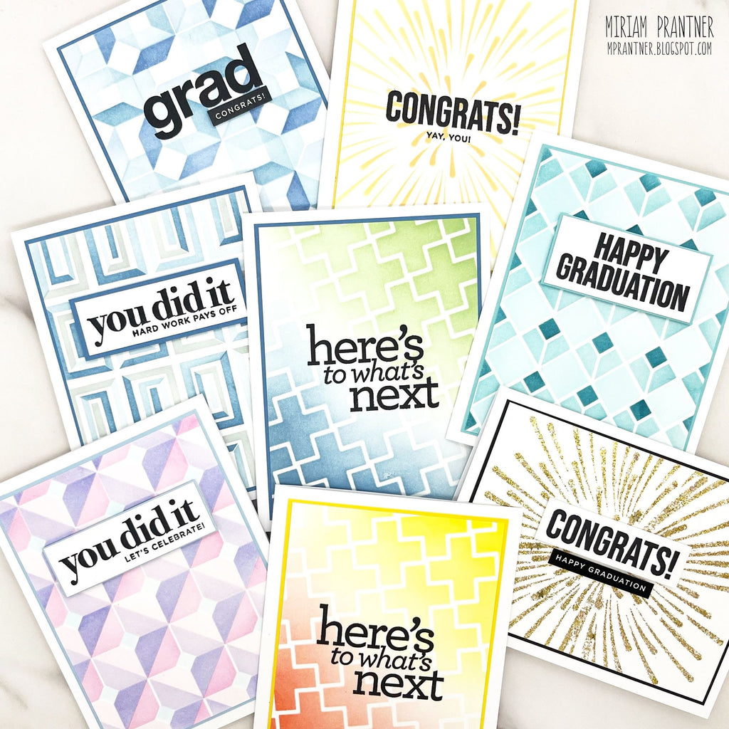 CZ Design Stamps and Dies Grad Basics set992gb Moments in Time Graduation Cards | color-code:ALT09
