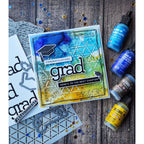 CZ Design Foil Transfer Cards Grad czft006c Celebrate Grad Card