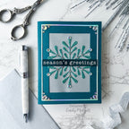 Simon Says Stamp Grand Pixie Snowflake Wafer Die s962 DieCember Christmas Card | color-code:ALT10