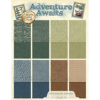Graphic 45 Adventure Awaits 8.5 x 11 Patterns and Solids Paper Pad 4503250 product
