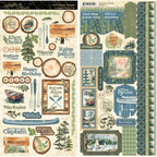 Graphic 45 Adventure Awaits Sticker Set 4503251
