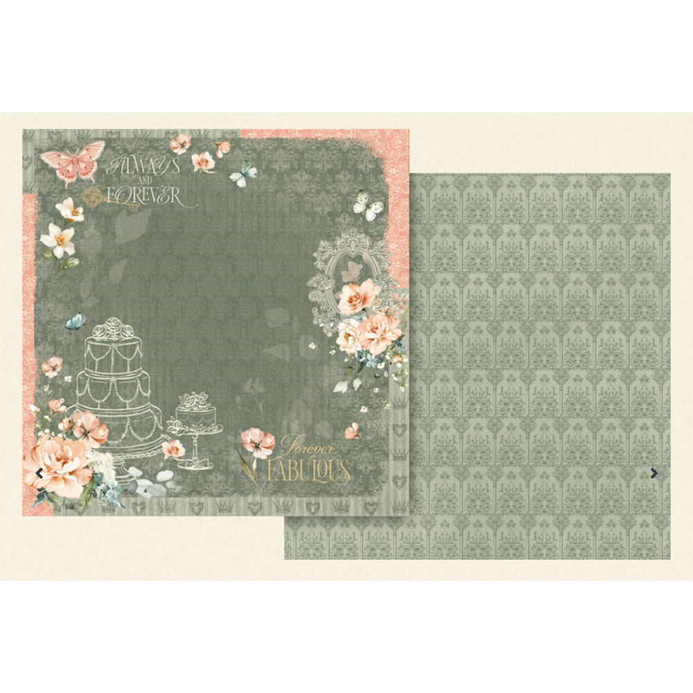 Graphic 45 Always & Forever 8 x 8 Paper Pad 4503173 fabulous