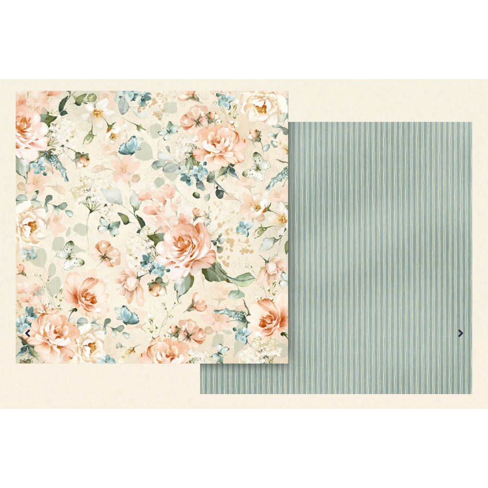 Graphic 45 Always & Forever 8 x 8 Paper Pad 4503173 flower