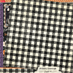 Graphic 45 BOOtiful Greetings 12 x 12 Paper Pad 4503308 black and white plaid