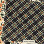 Graphic 45 BOOtiful Greetings 8 x 8 Paper Pad 4503307 plaid