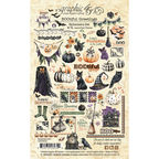 Graphic 45 BOOtiful Greetings Ephemera Set 4503304 product