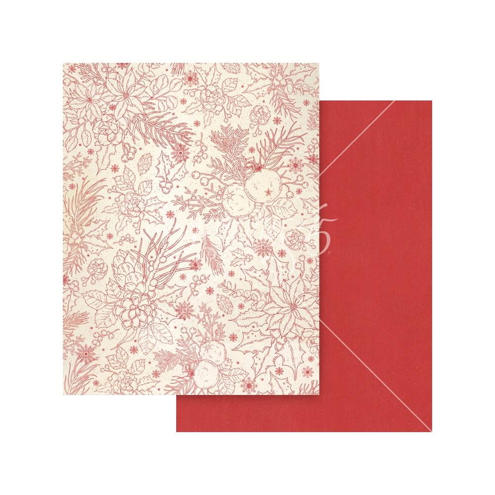 Graphic 45 Deck The Halls 8.5 x 11 Patterns and Solids Collection Pack 4503094 cream