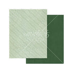 Graphic 45 Deck The Halls 8.5 x 11 Patterns and Solids Collection Pack 4503094 greens
