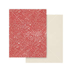 Graphic 45 Deck The Halls 8.5 x 11 Patterns and Solids Collection Pack 4503094 red