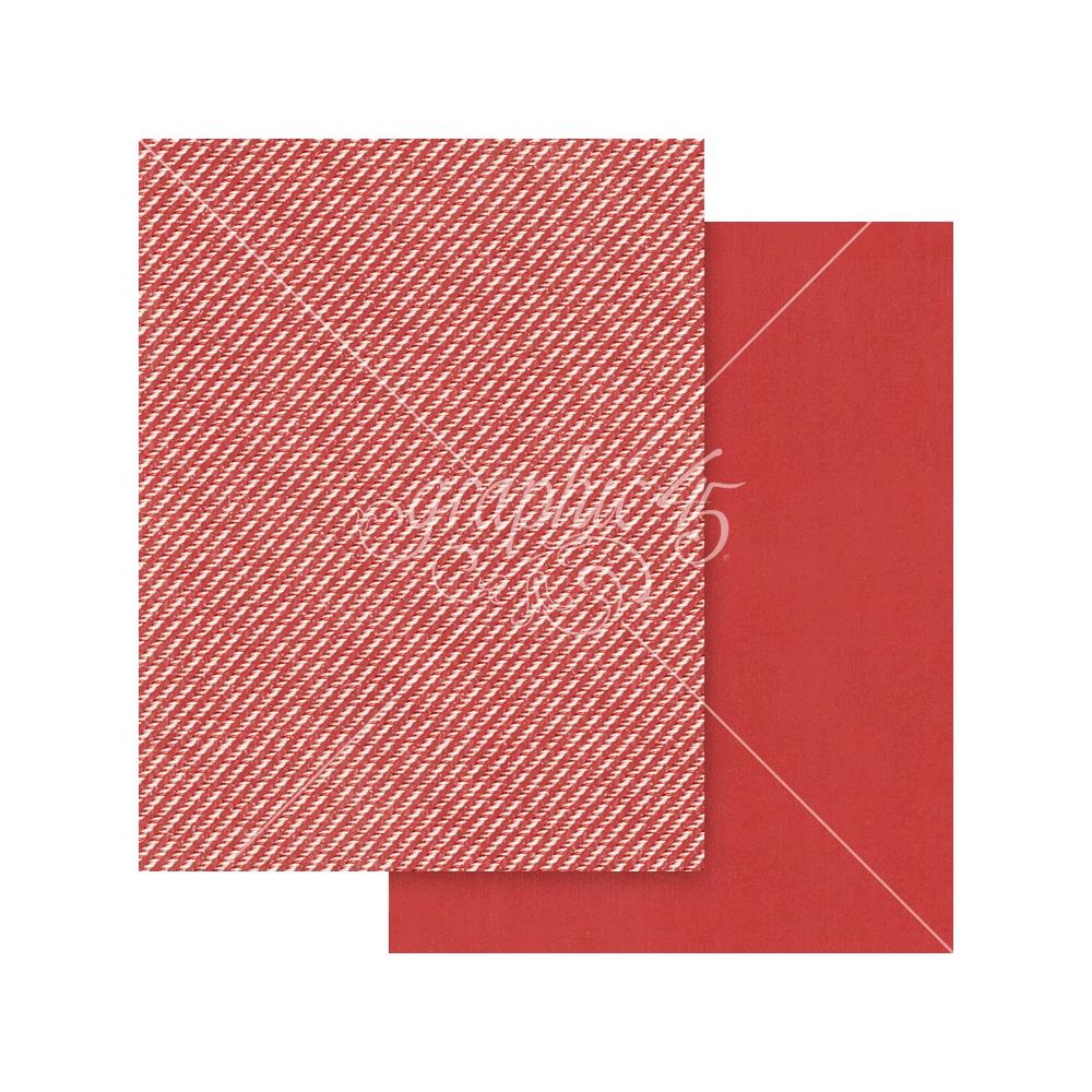 Graphic 45 Deck The Halls 8.5 x 11 Patterns and Solids Collection Pack 4503094