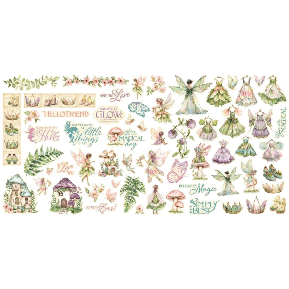 Graphic 45 Fairy Boutique Ephemera Set 4503047 product