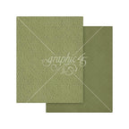 Graphic 45 Ghostly Greetings 8.5 x 11 Patterns and Solids Collection Pack 4503075 green